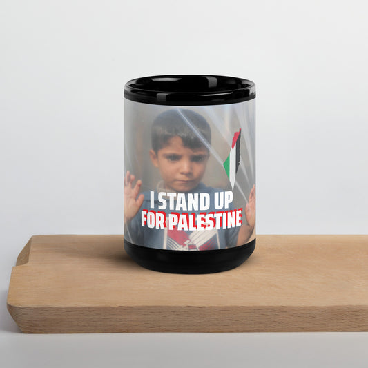 Free Palestine Coffee Mug, Palestine, FreePalestine Mug 15oz Palestine Flag Coffee Mug Stand With Palestine Coffee Mug Black, freepalestine